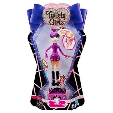 Imagem de Twisty Girlz Series 2 Jet B Transforming Doll to Bracelet with Mystery Twisty Petz