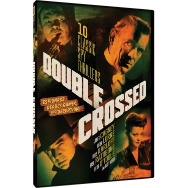 Imagem de Double Crossed - 10 Classic Spy Thrillers: Mr. Moto s Last Warning, British Intelligence, The Black Dragons, Submarine Alert, Sherlock Holmes and the Secret Weapon + MORE!