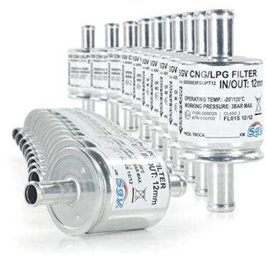 Imagem de Kit 20 Filtros Sgv Gas 5ª 6ª Geração Gnv Bicos