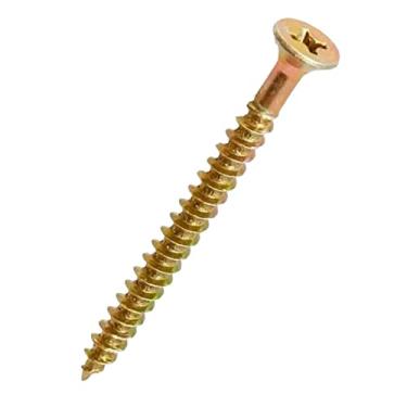 Imagem de Parafuso Phillips 5.0x80mm Chipboard Cabeça Chata - 100 Pç