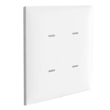 Imagem de Interruptor inteligente de 4 botões com Wi-Fi - TRR12 - Branco - Funciona com Alexa e Google Home