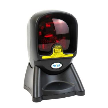 Imagem de Leitor de Código de Barras 20 Linhas USB de Mesa para Farmácia Padaria Feasso F-COD60