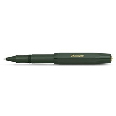 Imagem de Kaweco CLASSIC SPORT Caneta esferográfica verde I gel/esferográfica, incluindo refil de 0,7 mm I em design clássico com bola de cerâmica de 13,5 cm
