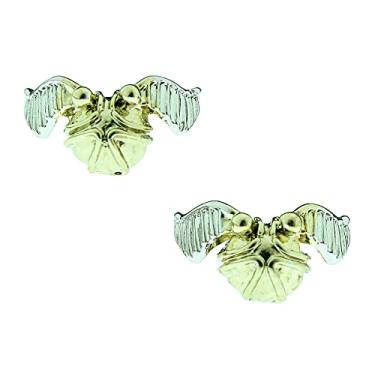 Imagem de Brincos de pressão dourados Harry Potter