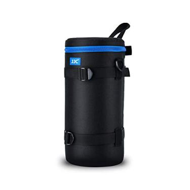 Imagem de JJC Bolsa de lente de câmera para Canon RF 800 mm f11 Tamron SP 150-600 mm Sigma 150-600 mm 150-500 mm para Nikon Nikkor AF-S 200-500 mm e mais, bolsa protetora lente de poliéster com zíper tamanho