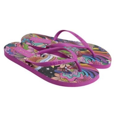 Imagem de Chinelo Slide Brizza Z19026 Roxo - Brizza-Arezzo