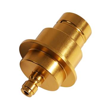 Imagem de Yasorn Adaptador de CO2 de 8 mm para grandes tanques de armazenamento de CO2 e máquina de refrigerante, sistema de cilindro de CO2 rosa, compatível com máquina de fazer água de soda Terra Duo, refil de cilindro de CO2 de conexão rápida