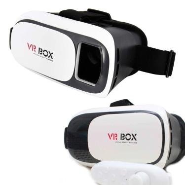 Imagem de Óculos De Realidade Virtual Vr Box 3d com Controle