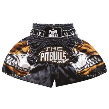 Imagem de Short Calção Muay Thai Kick Boxing - Pit Bull - PP
