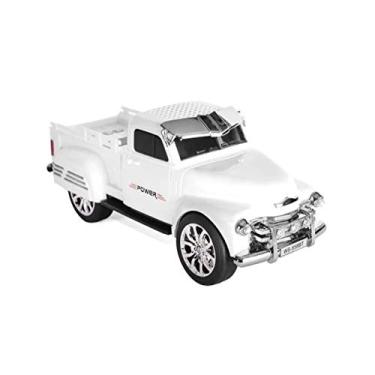 Imagem de CAIXA SOM PORTATIL CAMINHONETE BLUETOOTH FM BRANCO WS-558BT