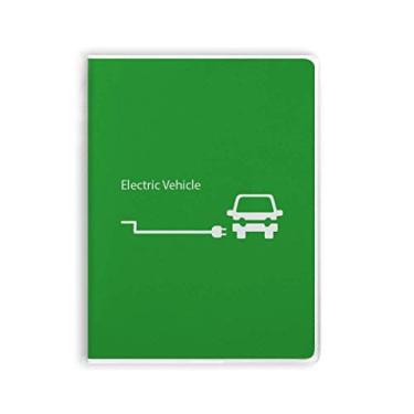 Imagem de Plugues de carregamento energéticos para veículos que protegem o meio ambiente, capa de chiclete, diário de capa macia