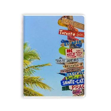 Imagem de Diário de capa macia Guidepost com estampa de céu, nuvens brancas