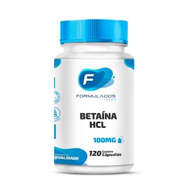 Imagem de Betaína Hcl (cloridrato de Betaína) 100mg 120 Cápsulas