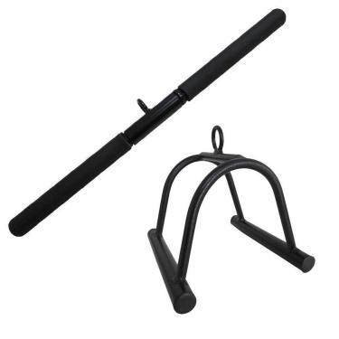 Imagem de Puxador Reto com Giro + Puxador Triângulo-Unissex