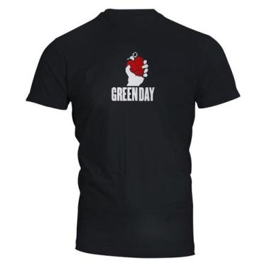 Imagem de Camiseta Green Day American Idiot - Tritop Camisetas
