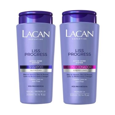 Imagem de Kit Lacan Liss Progress Shampoo + Condicionador Efeito Liso