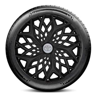 Imagem de Calota LC153 Toyota Aro 13 Preta Fosca Moove Escolha o carro