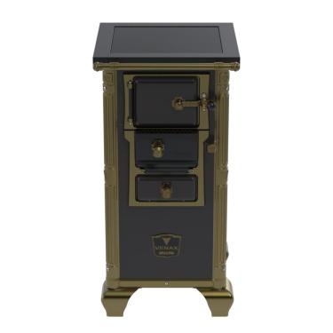 Imagem de Fogao a Lenha Venax n 00 Imperador Premium Preto