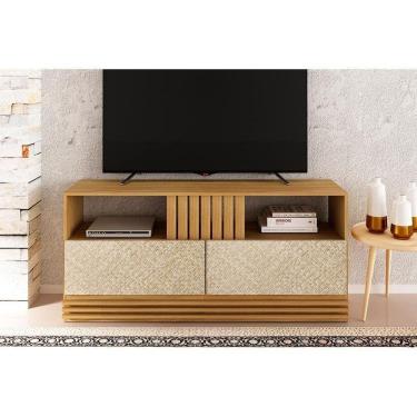 Imagem de Rack para TV R1479 2 Gavetas até 42 Polegadas Natural/Palha - Tecno Mobili
