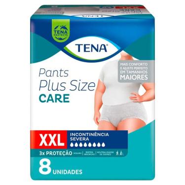 Imagem de Roupa Íntima Tena Pants Plus Size Care XXL 8 Unidades