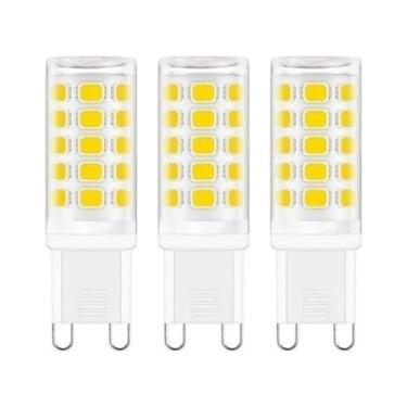 Imagem de Kit 3 Lâmpadas Halopin Led G9 5W Bivolt 3000k Branco Quente