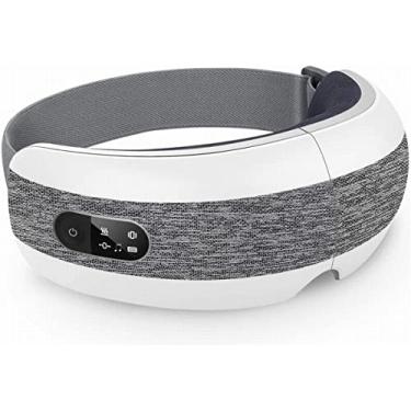 Imagem de Massageador Fronnor-Eye-Massager com Vibração de Calor, Massageador Portátil de Shiatsu Elétrico de Pressão de Ar para Olhos Secos Eyestrain Temple Headaches Fatigue Relief Therapy Ótima Ideia de Presente