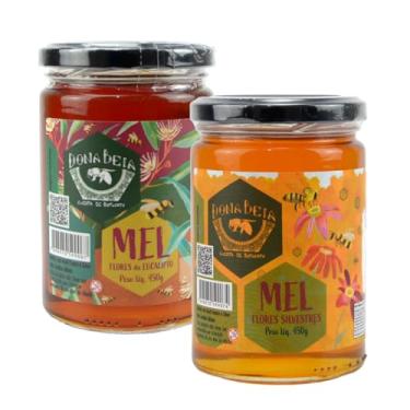 Imagem de Mel Puro Flores Silvestre e Eucalipto 900g 100% Natural Dona Beia