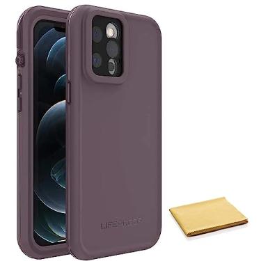 Imagem de LifeProof Capa à prova d'água série FR♚ para iPhone 12 Pro Max (apenas) com pano de limpeza - embalagem sem varejo - violeta oceano (conservação de baga/lavanda empoeirada)