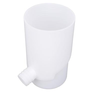 Imagem de de Coleta de água de Chuva de Plástico, 10cm, Desviador Redondo Eficiente, Calha para Sistemas de Irrigação, Com Uso Em Aquários (WHITE)