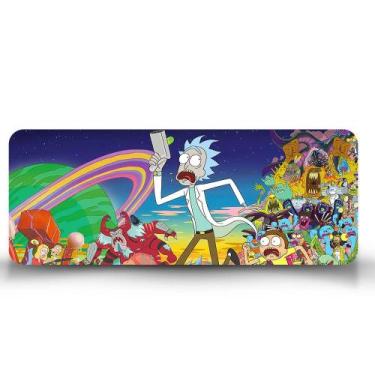 Imagem de Mouse Pad Gamer Rick and Morty Monstros - Império da Impressão, 70cm x