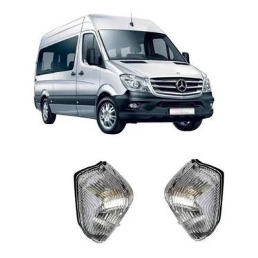 Imagem de PAR Pisca Seta Retrovisor Sprinter 2016 2017 2018 2019 Fitam