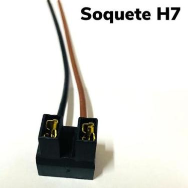 Imagem de Soquete De Farol Automotivo - H4 - h7 - margarida 1polo E 2polo - Ping