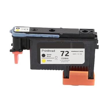 Imagem de Generic Cabeça de impressão para HP72 T1100 T1200 T610 T790 Series, compatível com ampla gama de modelos, cor, processo de impressão mais suave (preto/amarelo C9384A), Genericq6s9w2okm4-01