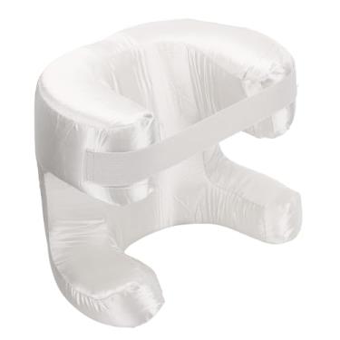 Imagem de Travesseiro Facial, Travesseiro Confortável para Treinamento de Sono Nas Costas para Dormir (Branco)