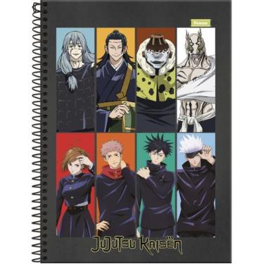 Imagem de Caderno Universitario 10 Materias Jujutsu Kaisen  - Foroni