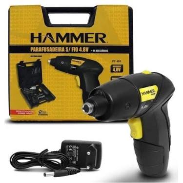 Imagem de Parafusadeira a Bateria Recarregável 4.8V com Maleta e Acessórios - Ha