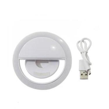 Imagem de Luz Selfie Ring Light Clipe Anel Led Flash Uni Branco - Vil