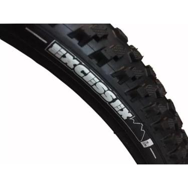 Imagem de Par Pneu Bike Levorin Excess Aro 26x1.95 Balão Cravo Bike Cor Preto, E