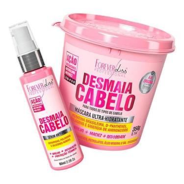Imagem de Forever Liss Máscara Desmaia Cabelo 350G + Sérum 60Ml