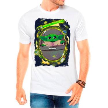Imagem de Camiseta Masculina Branca Star Wars 13 - DESIGN CAMISETAS, Branco, P