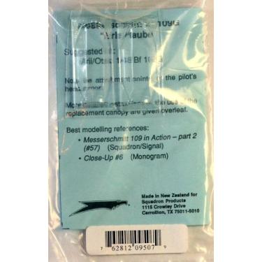 Imagem de Squadron Products SQ9507 Bf 109G Vacuform Canopy