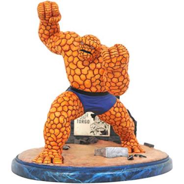 Imagem de DIAMOND SELECT TOYS Marvel Premier Collection: Thing Statue - Coisa - Quarteto Fantástico - Azul - Estátua