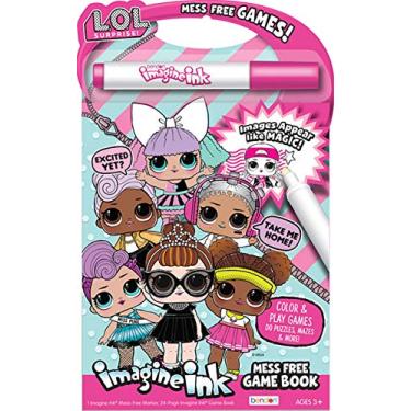 Imagem de Bendon L.O.L. Surprise! 24 Page Imagine Ink Mess Free Coloring Game Book with Mess Free Marker 46004