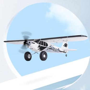 Imagem de Rc Planes for Adults Remote Control Airplane 1300MM (52") Piper PA-18 Super CUB with Reflex V2 6 Channel RTF Rc Airplanes for Beginners Ready to Fly (Including Transmitter,Receiver,Charger)