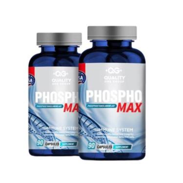 Imagem de Kit 2 __Fosfoetanolamin_Unica fórmula USP 90 cps PhosphoMax - QUALITY 