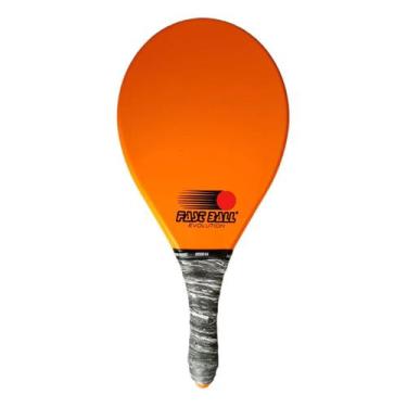 Imagem de Raquete de Frescobol Fast Ball em Polímero Cor Laranja - Série Evoluti