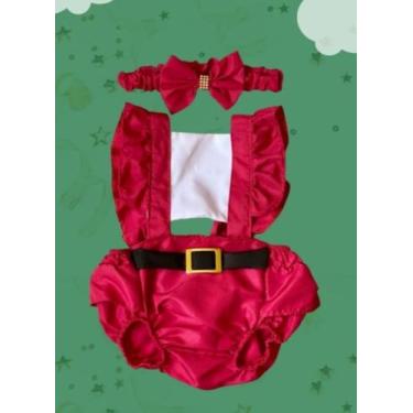 Imagem de Vestido infantil natal e romper vermelho bebe a 4 anos - LUXO KIDS, Ro