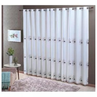 Imagem de Cortina Dupla Doha Ilhoses 300x250cm Sultan
