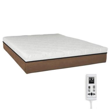 Imagem de Colchão Magnético Massageador - Eco Master - Eco New, Marrom, Queen