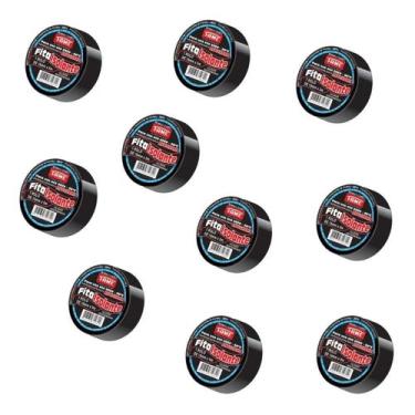 Imagem de Kit 10 Fitas Isolante 19mm X 05m 1960 (uso Geral) - Fame